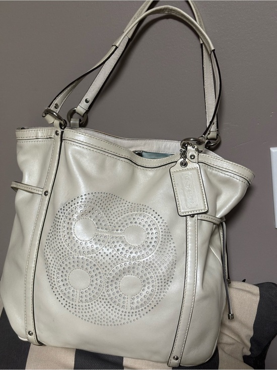 Coach Handbags - Coach Audrey Andie Perforated Signature shoulder bag